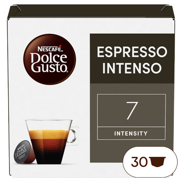 ESPRESSO INTENSO 30 KAPSELIA PAKKAUKSESSA